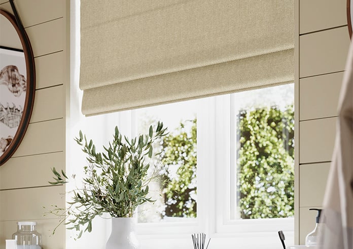 Laguna Weave, Eucalyptus Mist - Roman Blind - Image 5